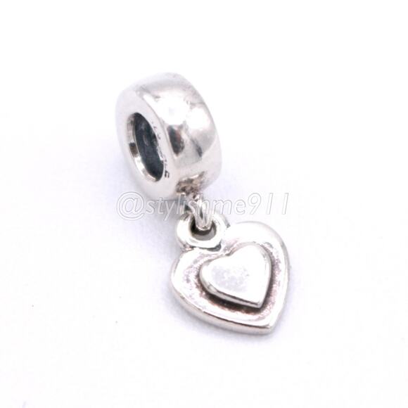 Copied - Authentic PANDORA Silver Heart Dangle - 790373 - Picture 11 of 11